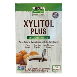 NOW®  Xylitol Plus Sweetener Packets